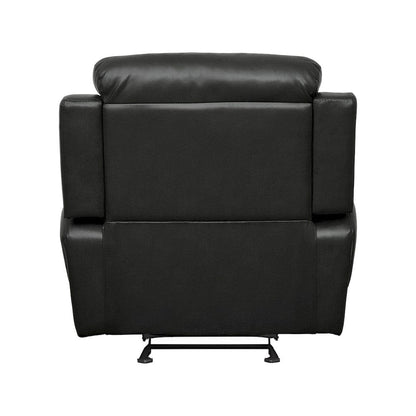 Homelegance  - Marille Glider Reclining Chair in Black - 9724BLK-1  view 4