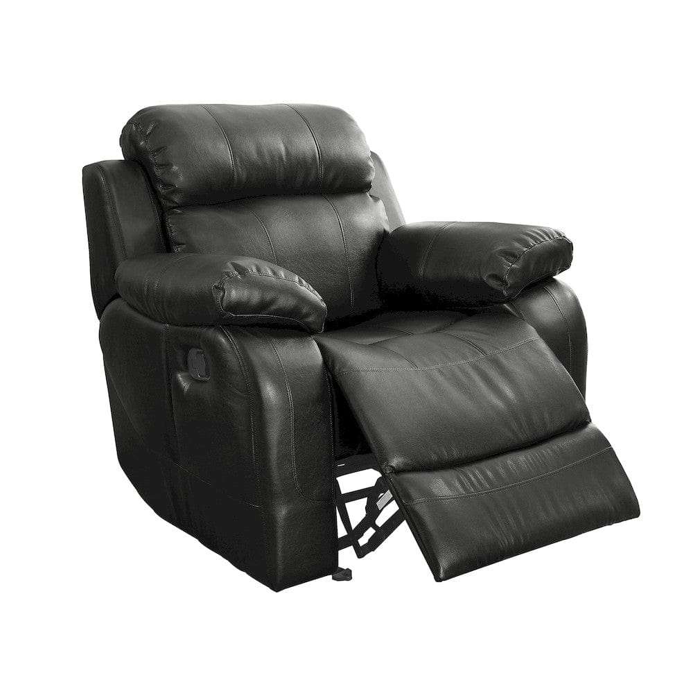 Homelegance  - Marille Glider Reclining Chair in Black - 9724BLK-1  view 5