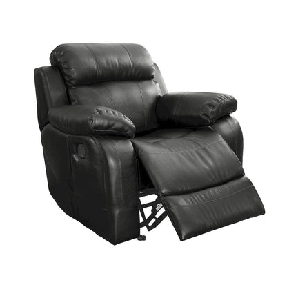 Homelegance  - Marille Glider Reclining Chair in Black - 9724BLK-1  view 5