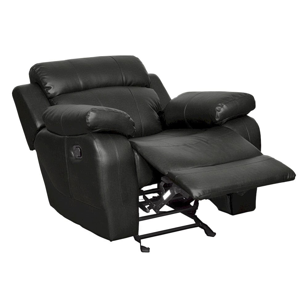 Homelegance  - Marille Glider Reclining Chair in Black - 9724BLK-1  view 6