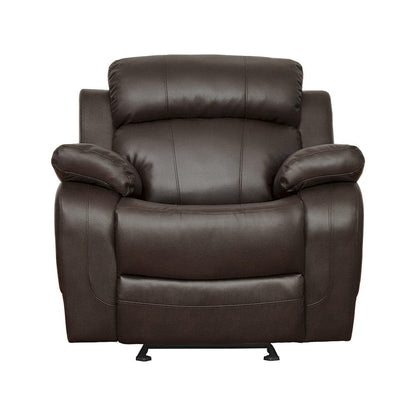 Homelegance  - Marille Glider Reclining Chair in Brown - 9724BRW-1  view 1