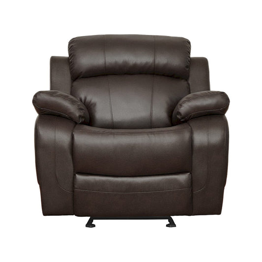 Homelegance  - Marille Glider Reclining Chair in Brown - 9724BRW-1  view 1