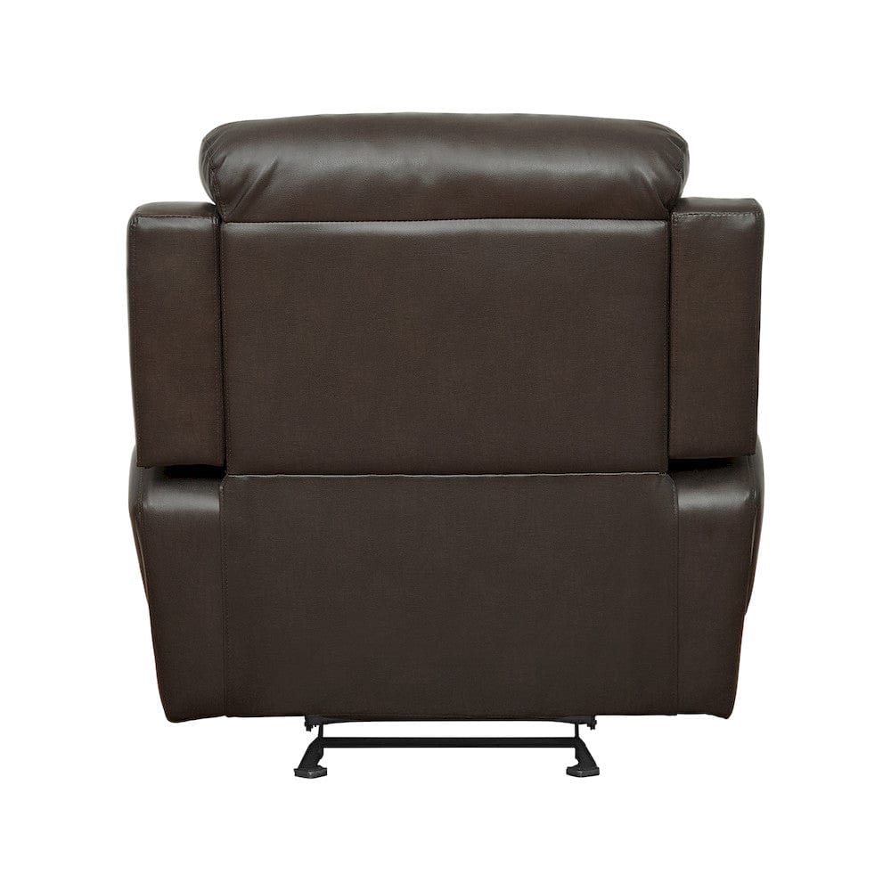 Homelegance  - Marille Glider Reclining Chair in Brown - 9724BRW-1  view 4