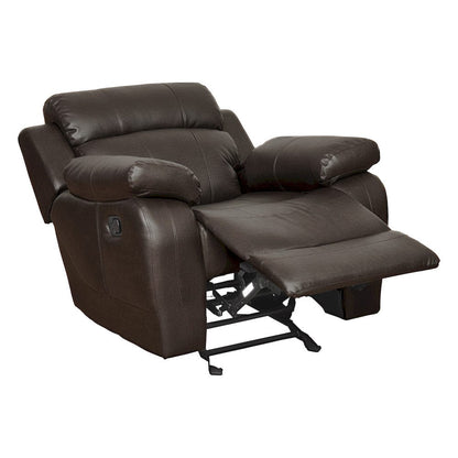 Homelegance  - Marille Glider Reclining Chair in Brown - 9724BRW-1  view 6