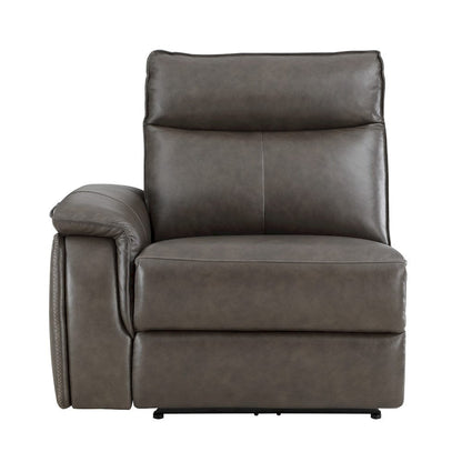 Homelegance  - Maroni 6-Piece Modular Power Reclining Sectional W/ Power Headrests in Dark brown - 8259RFDBx6SCPWH  view 11
