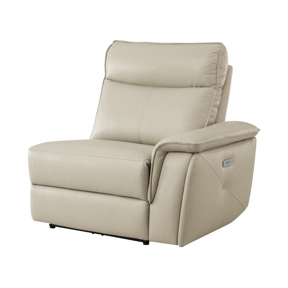 Homelegance  - Maroni 6-Piece Modular Power Reclining Sectional W/ Power Headrests in Taupe - 8259RFTPx6SCPWH  view 10