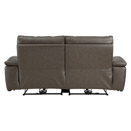 Homelegance  - Maroni Power Double Reclining Love Seat W/ Power Headrests in Dark brown - 8259RFDB-2PWHx  view 3