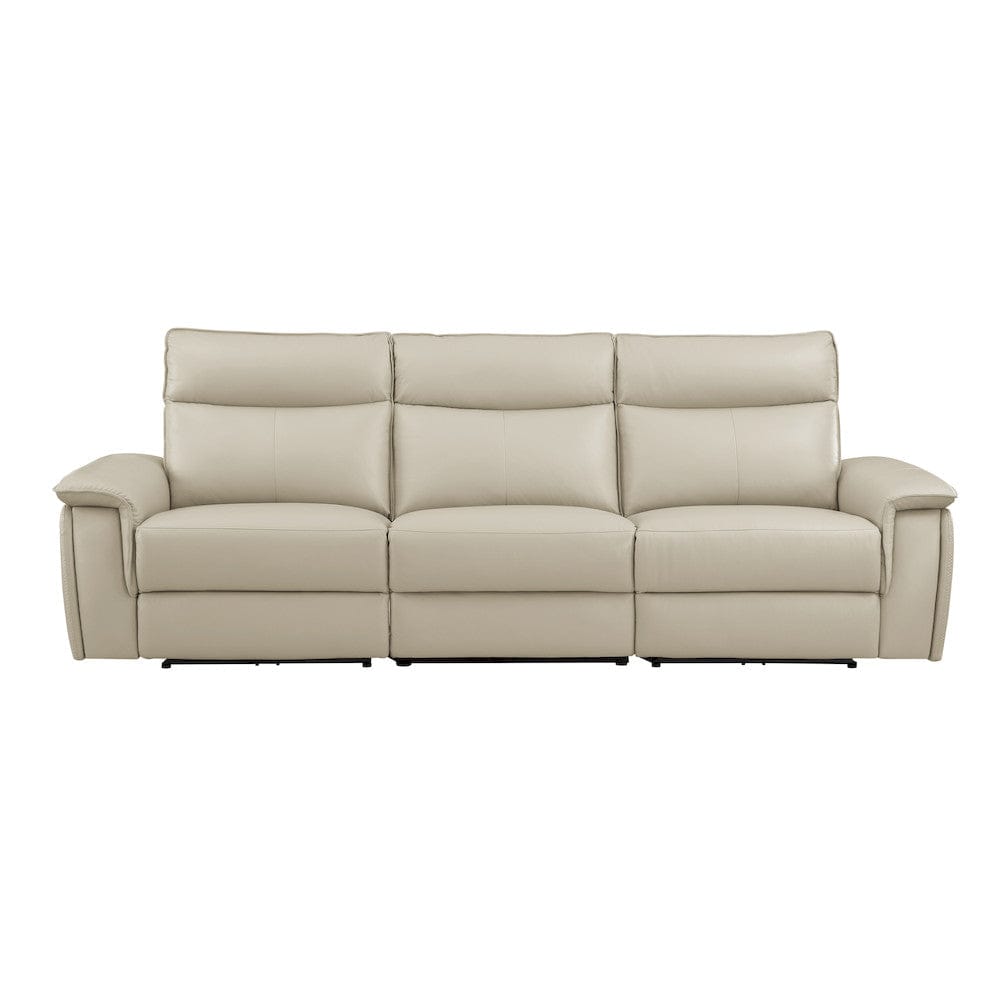 Homelegance  - Maroni Power Double Reclining Sofa W/ Power Headrests in Taupe - 8259RFTP-3PWHx  view 4
