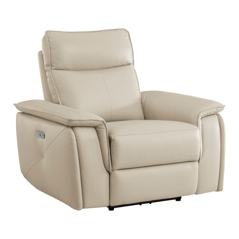 Homelegance  - Maroni Power Reclining Chair W/ Power Headrest in Taupe - 8259RFTP-1PWH  view 1