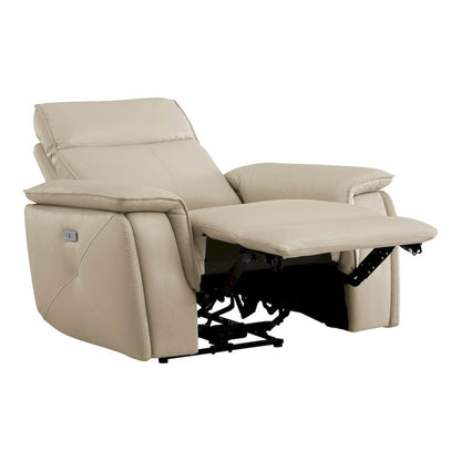 Homelegance  - Maroni Power Reclining Chair W/ Power Headrest in Taupe - 8259RFTP-1PWH  view 4