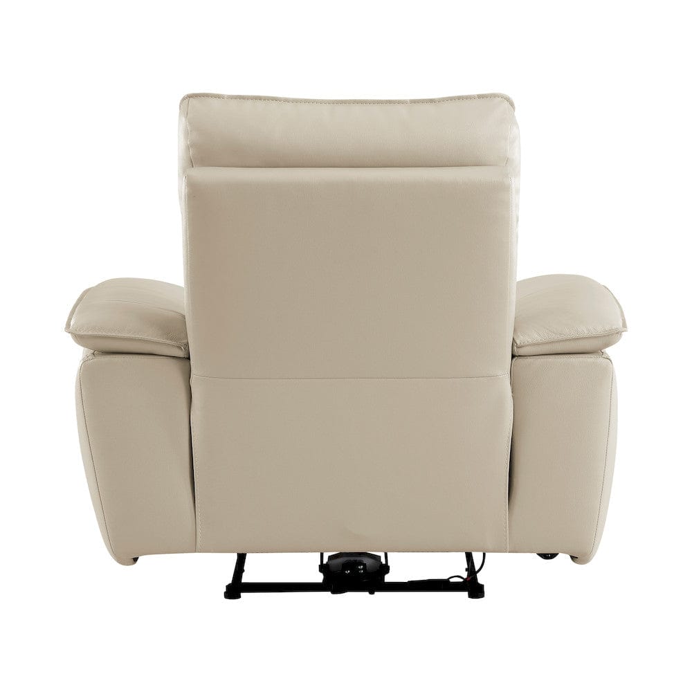 Homelegance  - Maroni Power Reclining Chair W/ Power Headrest in Taupe - 8259RFTP-1PWH  view 9