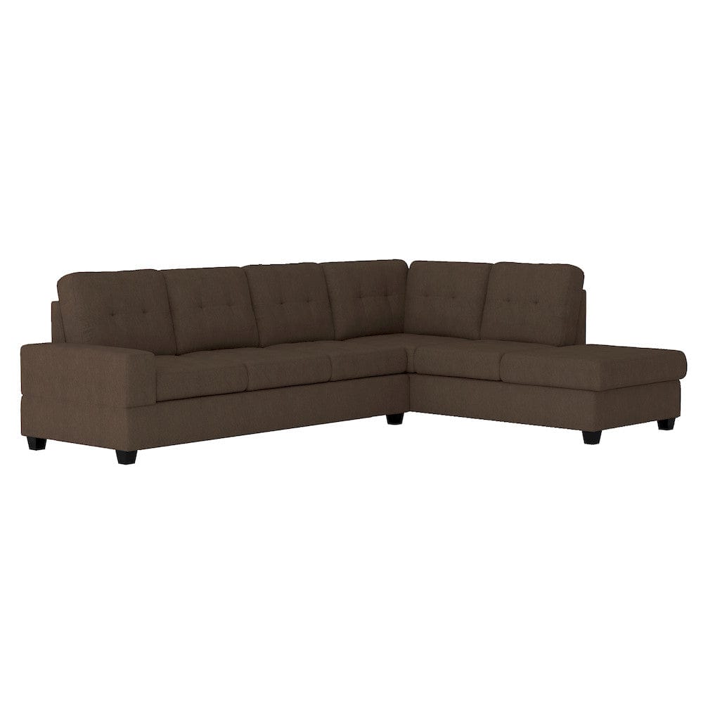 Homelegance  - Maston 3-Piece Reversible Sectional W/ Drop-Down Cup Holders and Storage Ottoman - 9507CHCx3OT  view 2