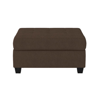 Homelegance  - Maston Storage Ottoman in Chocolate - 9507CHC-4  view 1