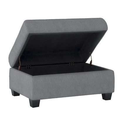 Homelegance  - Maston Storage Ottoman in Dark gray - 9507DGY-4  view 2