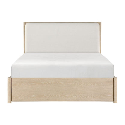 Homelegance  - Matteo Queen Platform Bed W/ Footboard Storage in Oyster - 1313N-1x  view 1