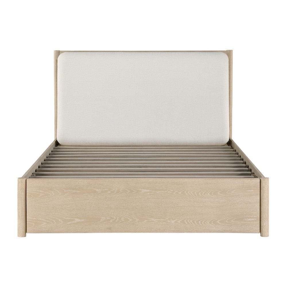 Homelegance  - Matteo Queen Platform Bed W/ Footboard Storage in Oyster - 1313N-1x  view 4