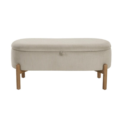 Homelegance  - Mavis Lift Top Storage Bench in Taupe - 4797TP  view 1