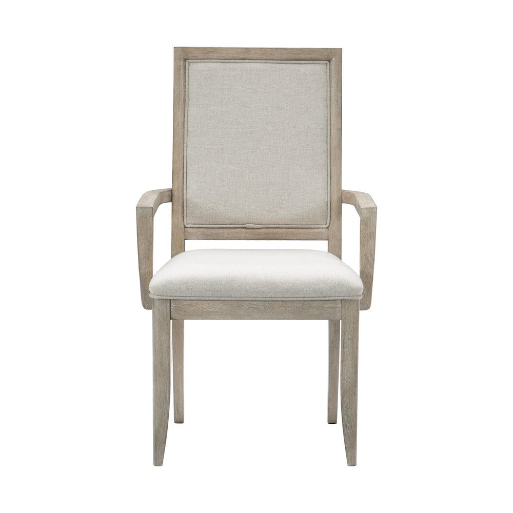 Homelegance  - Mckewen Arm Chair in White gray - 1820A  view 1