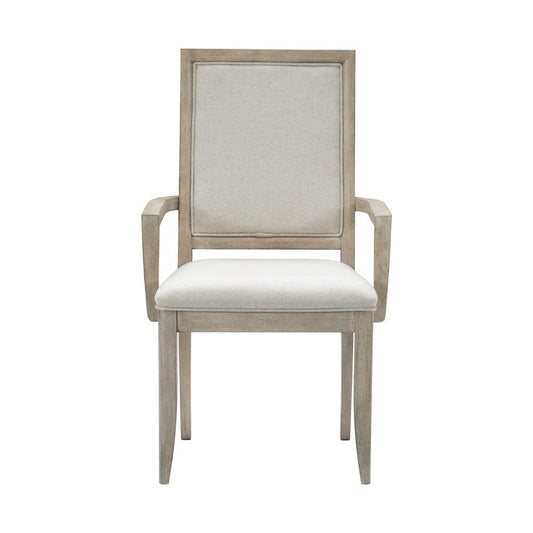 Homelegance  - Mckewen Arm Chair in White gray - 1820A  view 1