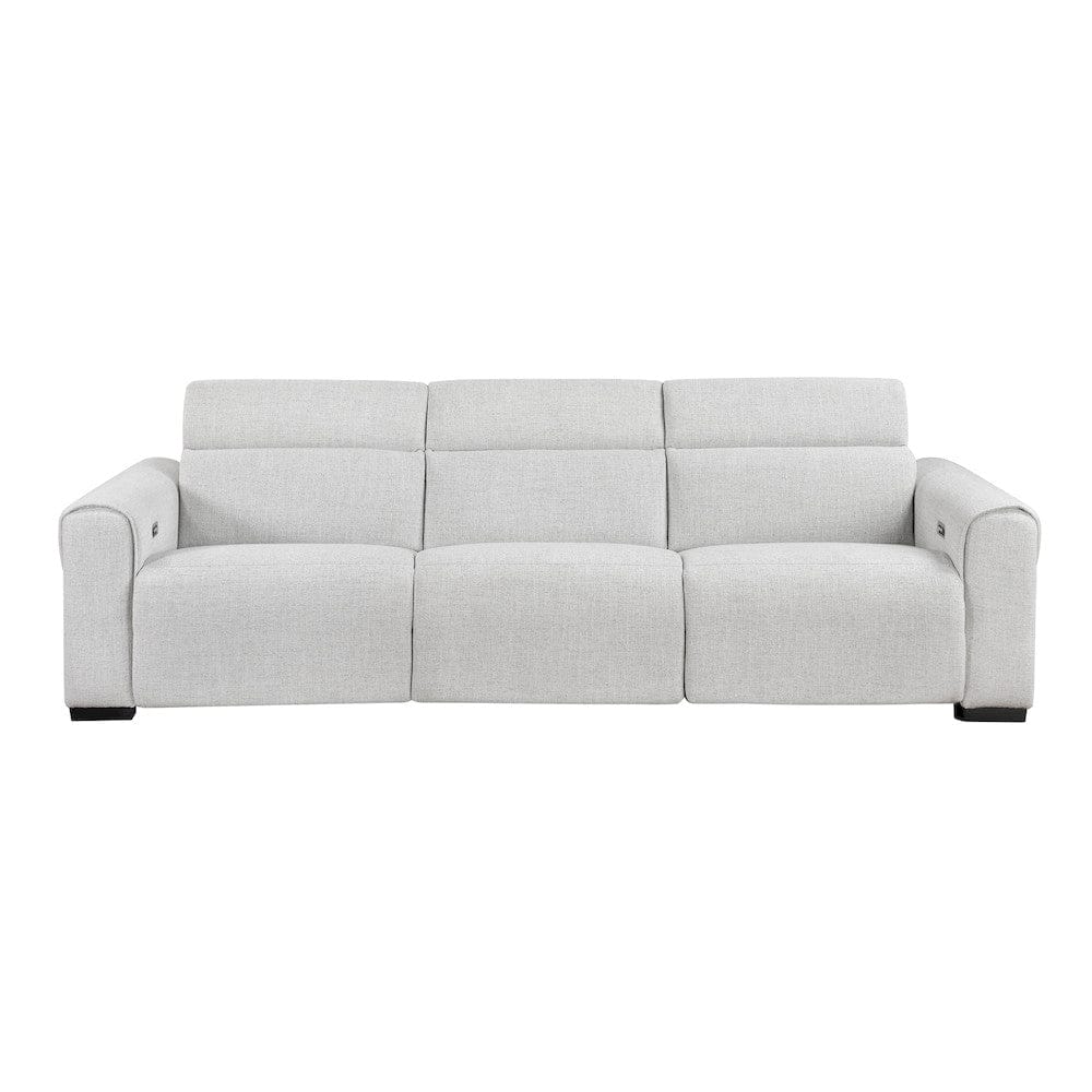 Homelegance  - McPherson Power Double Reclining Sofa W/ Power Headrests, Charging Ports in Cloud - 9455CLD-3PWHx  view 2