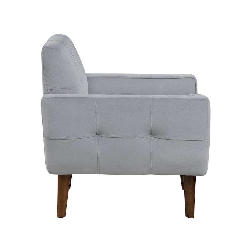 Homelegance  - Meadow Accent Chair in Gray - 1298GY-1  view 6