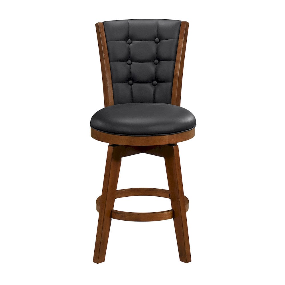 Homelegance  - Medford Swivel Counter Height Chair in Black - 5505-24BKS  view 1