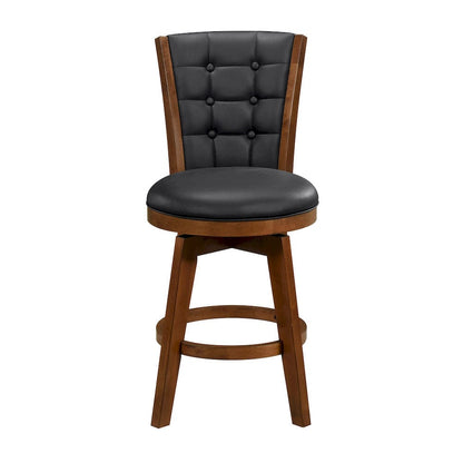 Homelegance  - Medford Swivel Counter Height Chair in Black - 5505-24BKS  view 1
