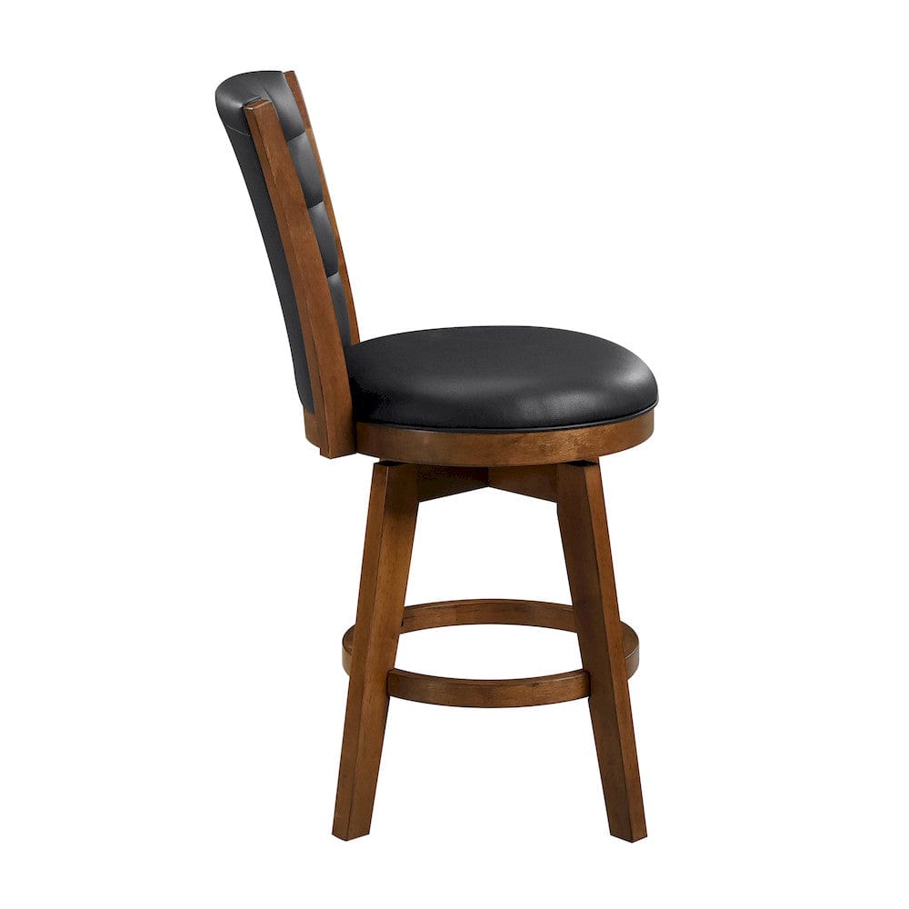 Homelegance  - Medford Swivel Counter Height Chair in Black - 5505-24BKS  view 3