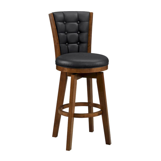 Homelegance  - Medford Swivel Pub Height Chair in Black - 5505-29BKS  view 1