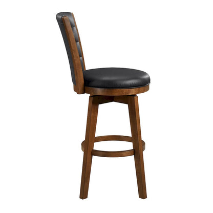 Homelegance  - Medford Swivel Pub Height Chair in Black - 5505-29BKS  view 2