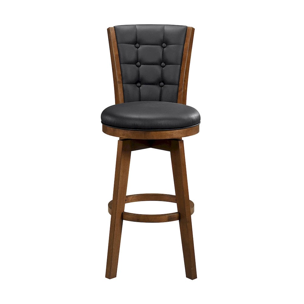Homelegance  - Medford Swivel Pub Height Chair in Black - 5505-29BKS  view 6