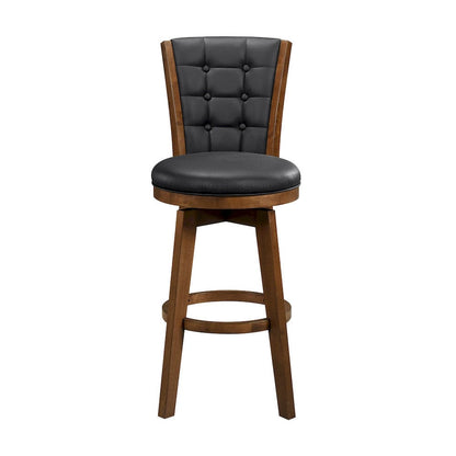 Homelegance  - Medford Swivel Pub Height Chair in Black - 5505-29BKS  view 6