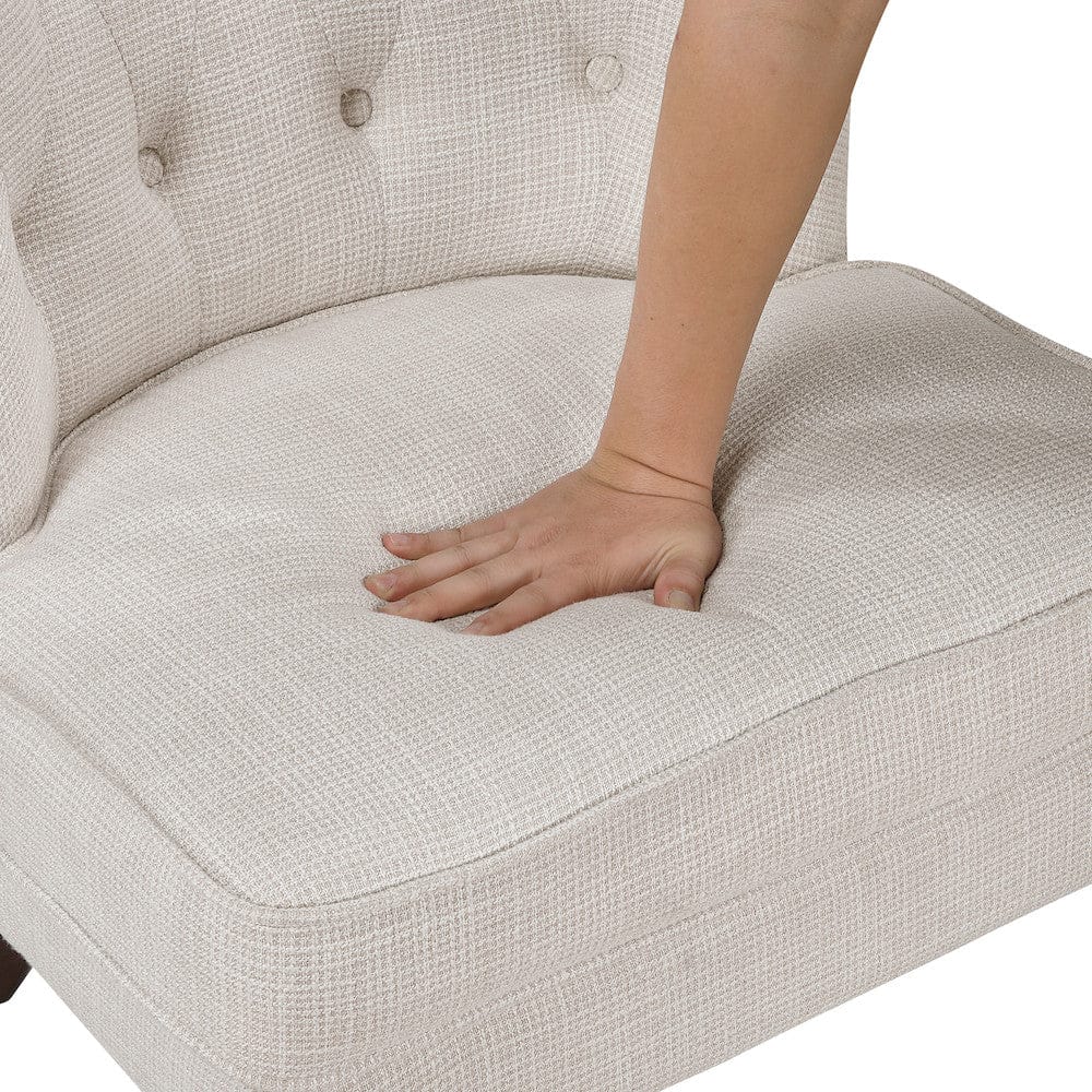 Homelegance  - Melrose Accent Chair in Beige - 1007BEG-1  view 6
