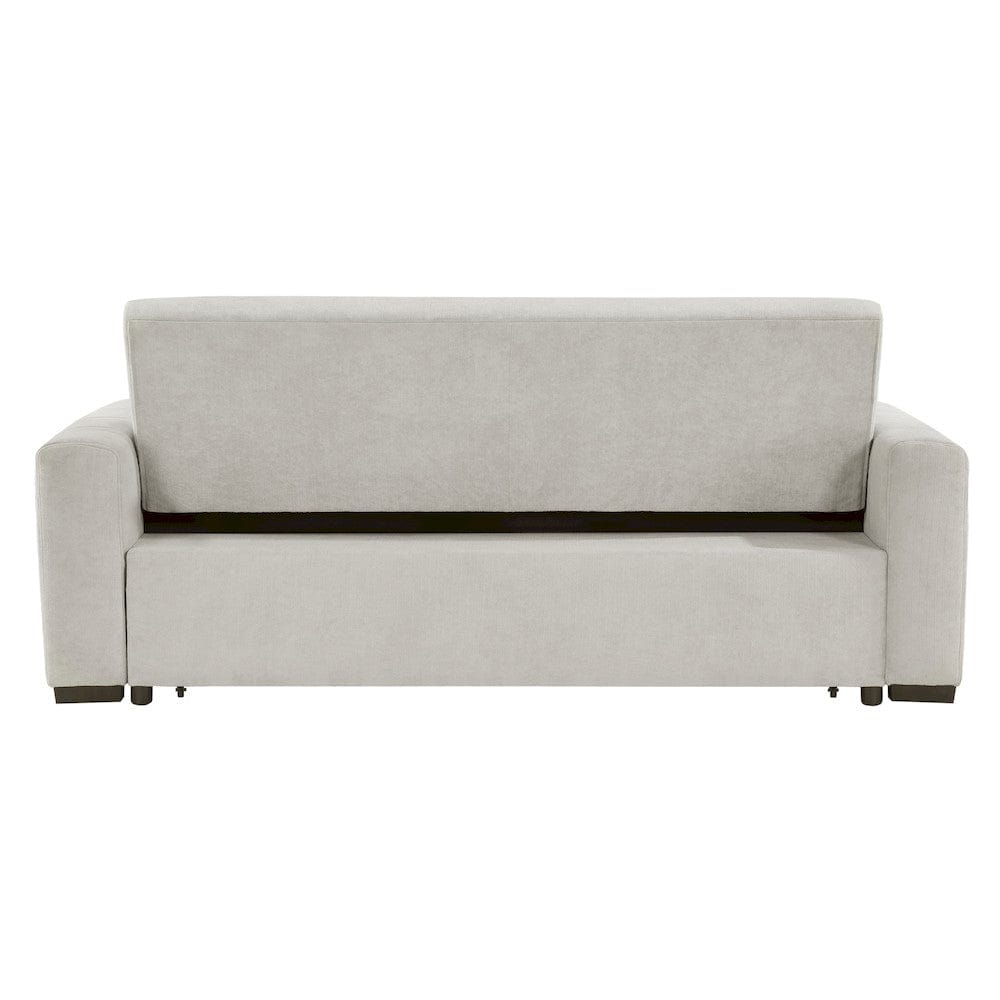 Homelegance  - Michah Convertible Sofa W/ Pull-out Bed in Light gray - 9622LG-3CLx  view 5