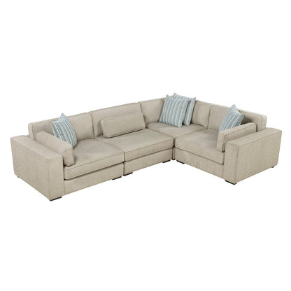 Homelegance  - Mila 4-Piece Sectional in Pewter - 9535PTx41L1R  view 1