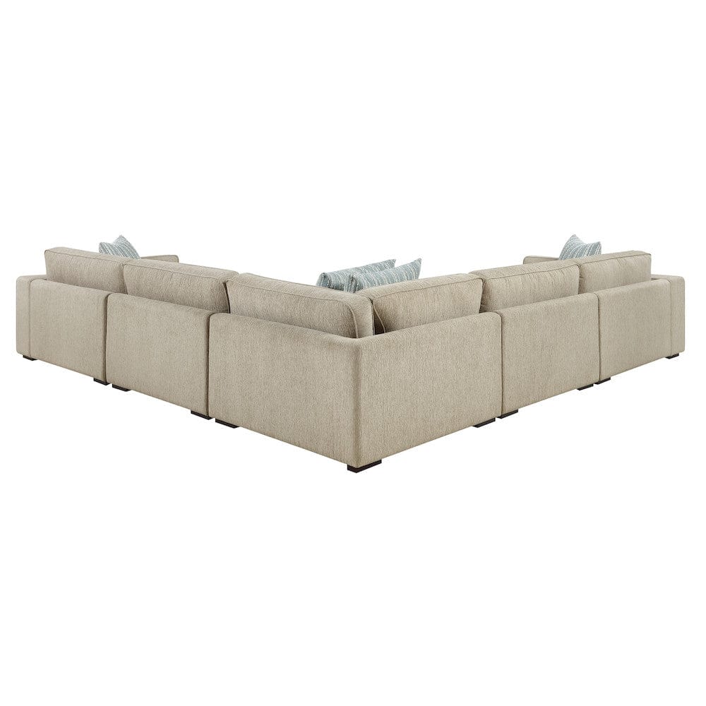 Homelegance  - Mila 5-Piece Sectional in Pewter - 9535PTx51L1R  view 3