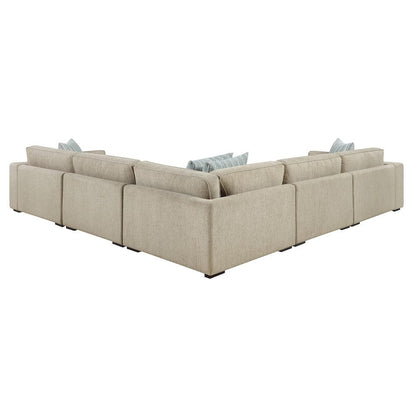 Homelegance  - Mila 5-Piece Sectional in Pewter - 9535PTx51L1R  view 3