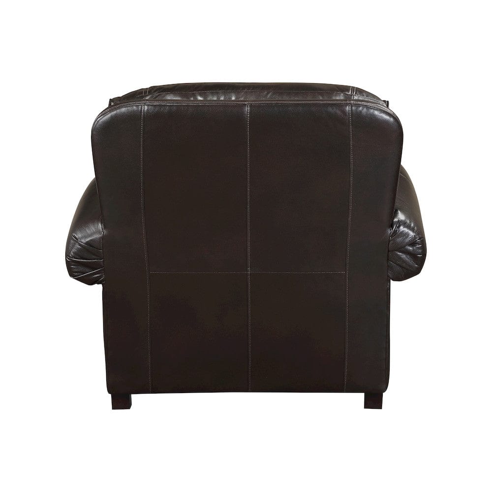 Homelegance  - Milford Chair in Brown - 9268BRW-1  view 4