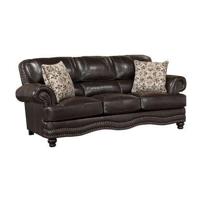 Homelegance  - Milford Sofa in Brown - 9268BRW-3  view 1