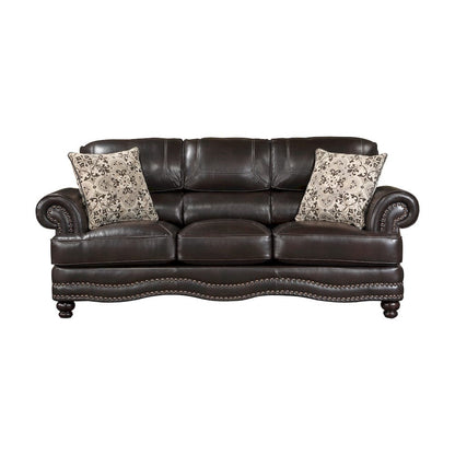 Homelegance  - Milford Sofa in Brown - 9268BRW-3  view 6