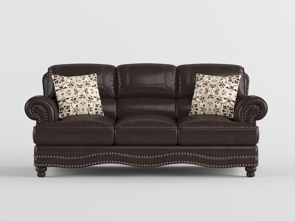 Homelegance  - Milford Sofa in Brown - 9268BRW-3  view 8
