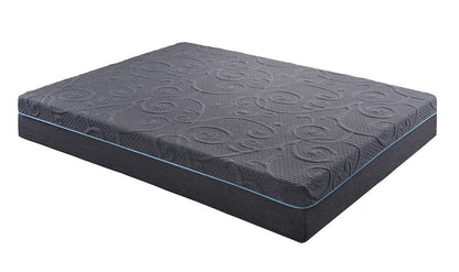 Homelegance  - Mira 11" Eastern King Gel-Infused Memory Foam Hybrid Mattress in Dark gray - MT-H11EK  view 1