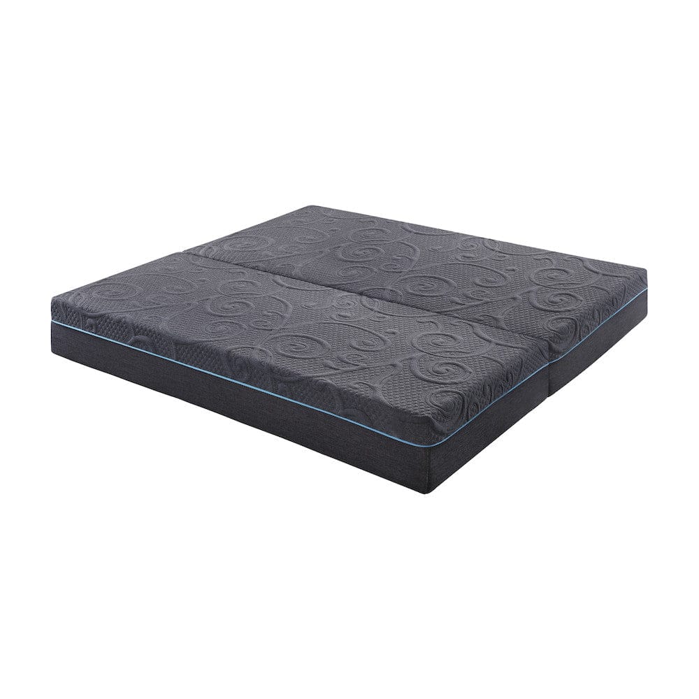 Homelegance  - Mira 11" Split Eastern King Gel-Infused Memory Foam Hybrid Mattress(2-Piece) in Dark gray - MT-H11ETx2  view 1