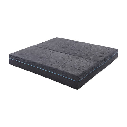 Homelegance  - Mira 11" Split Eastern King Gel-Infused Memory Foam Hybrid Mattress(2-Piece) in Dark gray - MT-H11ETx2  view 1