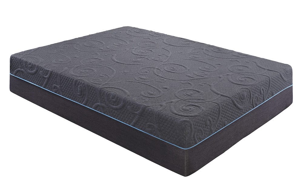 Homelegance  - Mira 14" Queen Gel-Infused Memory Foam Hybrid Mattress in Dark gray - MT-H14Q  view 1