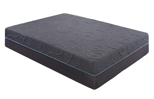 Homelegance  - Mira 14" Queen Gel-Infused Memory Foam Hybrid Mattress in Dark gray - MT-H14Q  view 1