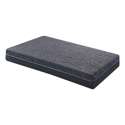 Homelegance  - Mira 8" Twin Gel-Infused Memory Foam Hybrid Mattress in Dark gray - MT-H08T  view 1