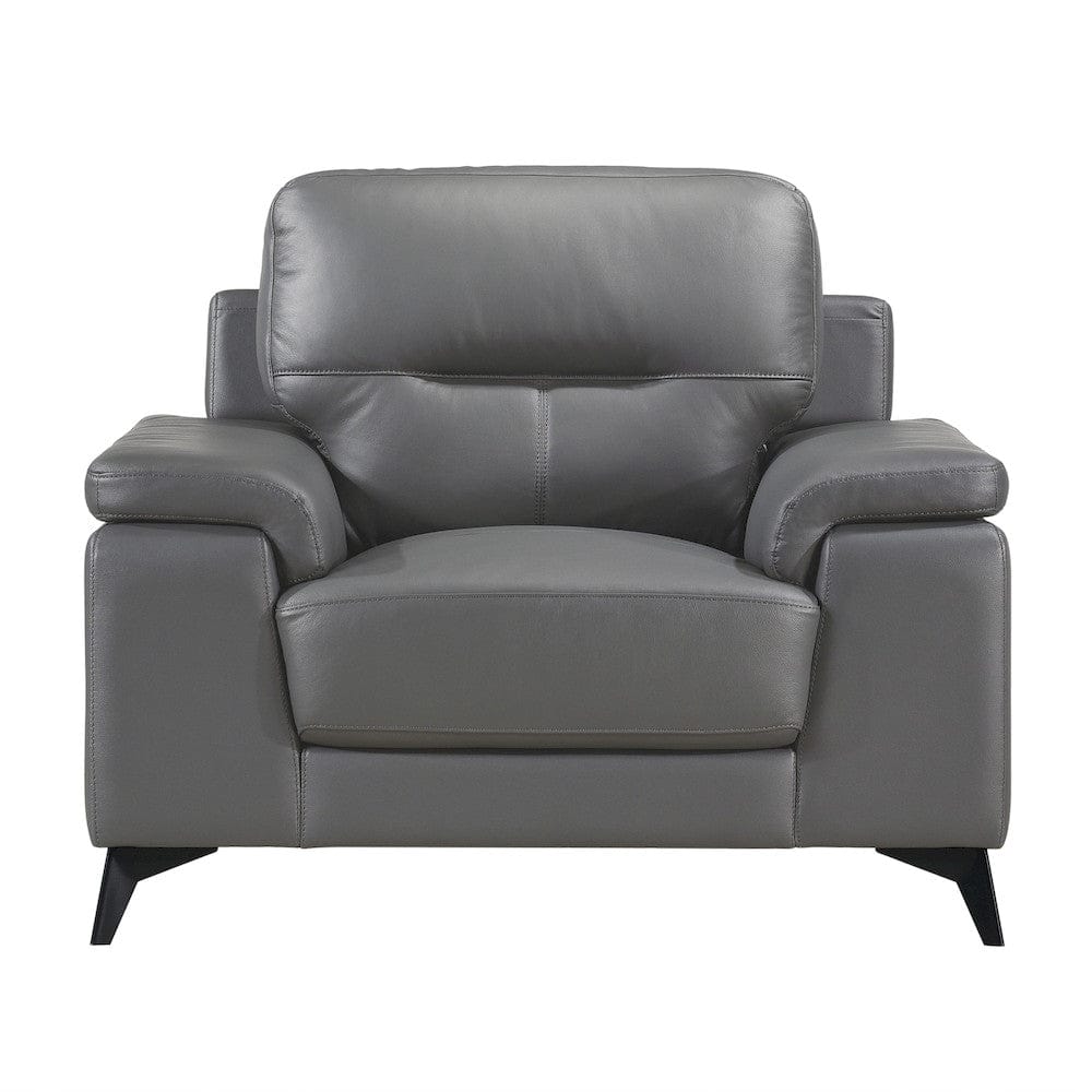 Homelegance  - Mischa Chair in Dark gray - 9514DGY-1  view 1