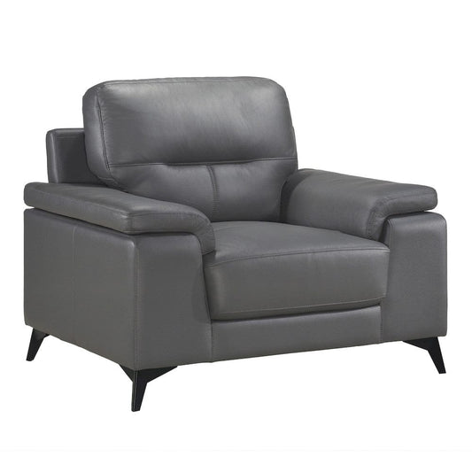 Homelegance  - Mischa Chair in Dark gray - 9514DGY-1  view 2