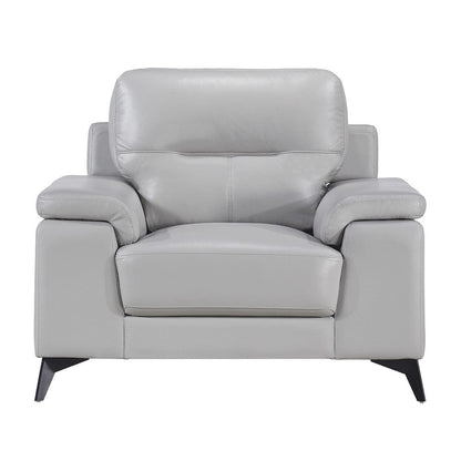 Homelegance  - Mischa Chair in Silver gray - 9514SVE-1  view 1
